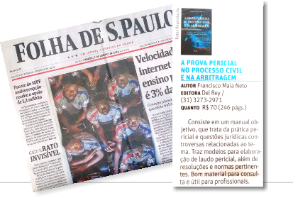 Folha de São Paulo destaca livro