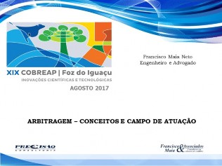 ARBITRAGEM – CONCEITOS E CAMPO DE ATUAÇÃO