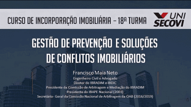 Gestão de prevenção e soluções de conflitos imobiliários