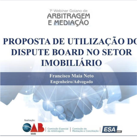 Proposta de utilização do dispute board no setor imobiliário