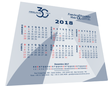 25 anos do calendário da Precisão