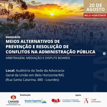 Seminário sobre prevenção de conflitos na administração pública